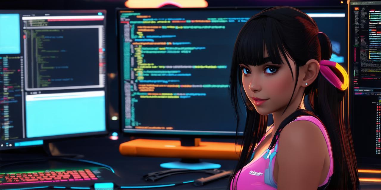 Girls in game development